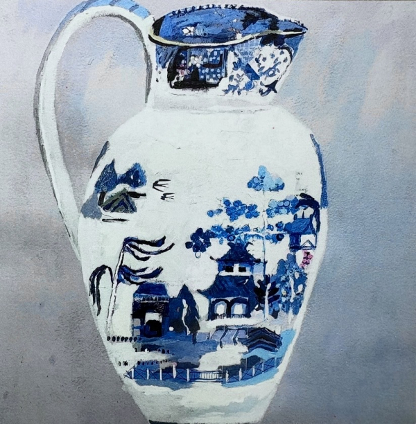 Blue Willow Pitcher 