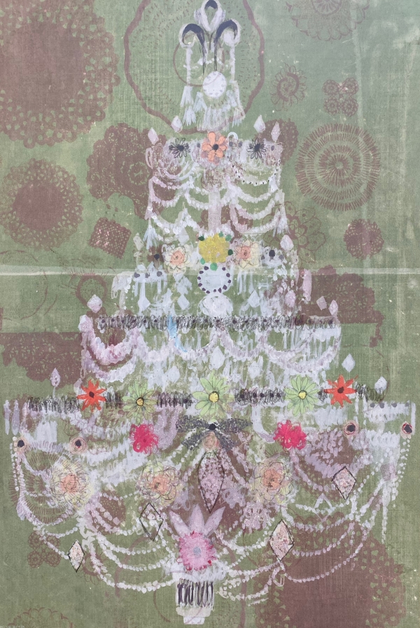 Lace Chandelier - Giclee Print