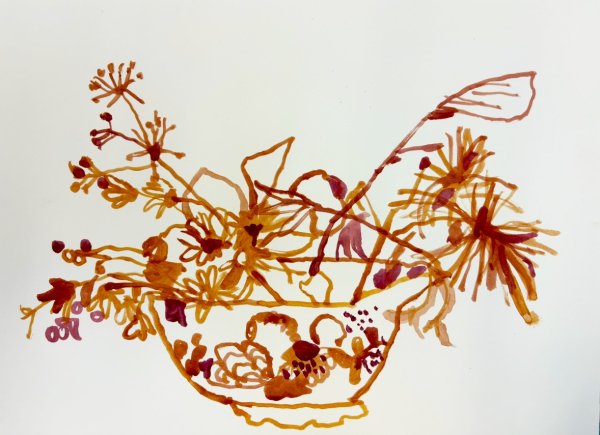 Late November Chrysanthemums