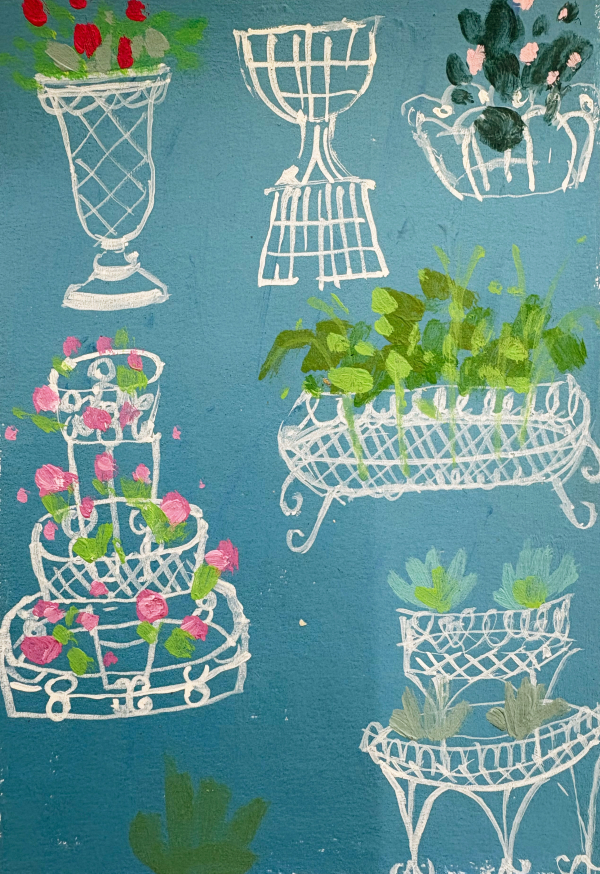 Patterned With Flowers