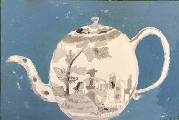 Sitting Under the Tree 