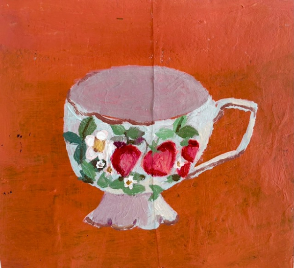 Strawberry Teacup